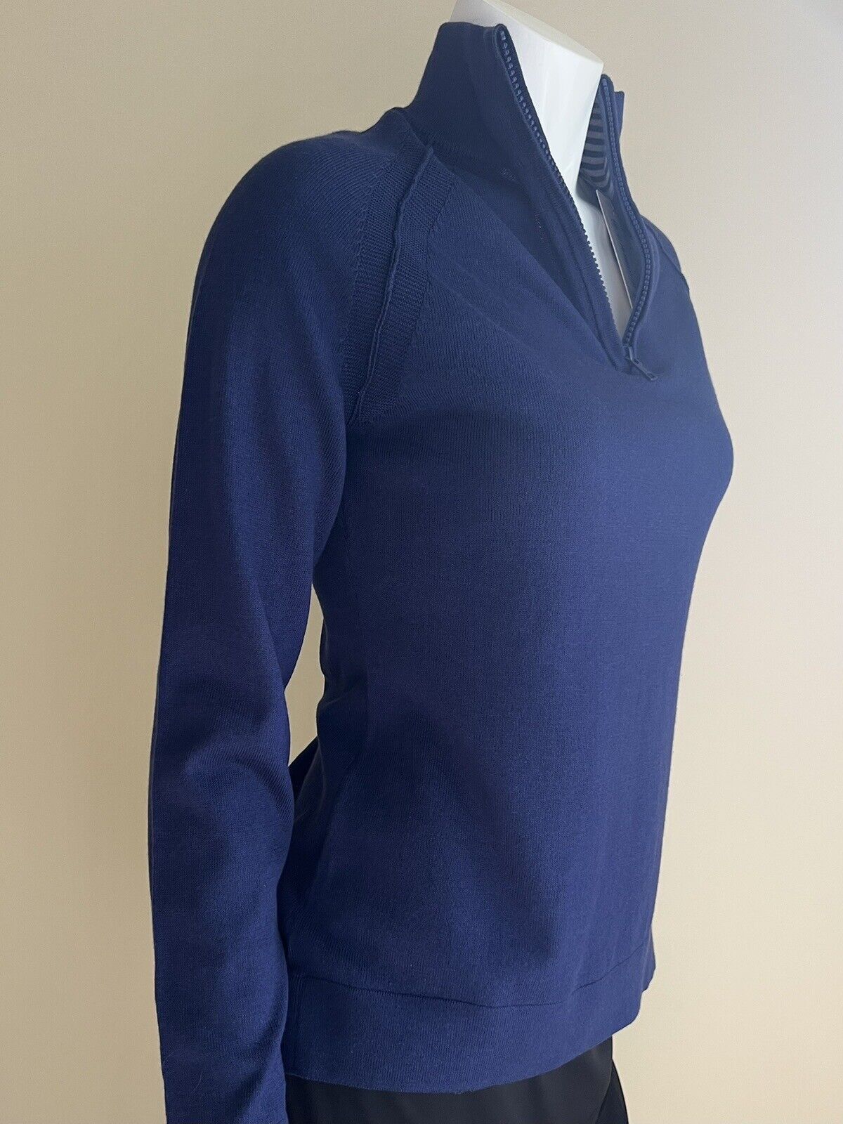 Caroline Grace Women’s Navy Pullover Golf Sweater Sz M