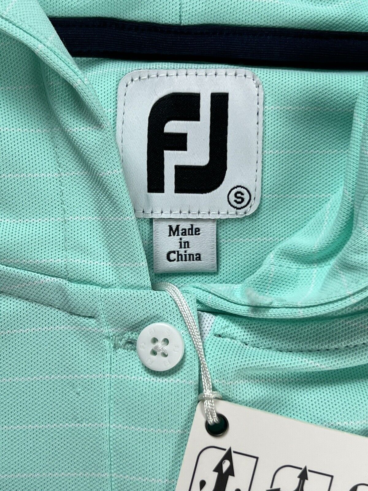 FootJoy Women’s Aqua Green golf athletic Sweatshirt size S