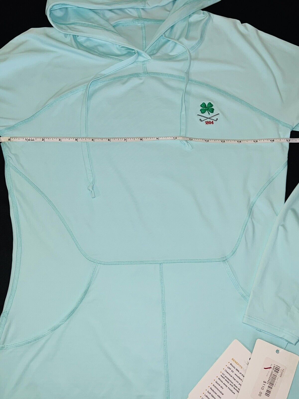 Blog-UV Women’s Tennis Golf Dress Mint Green Sz S