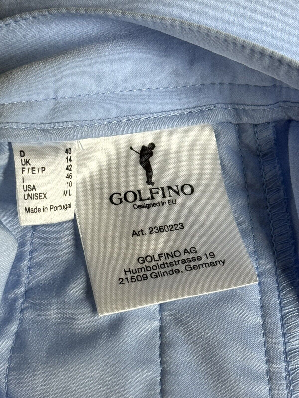 Golfino Women’s Blue Size 10 Golf Pants (76)