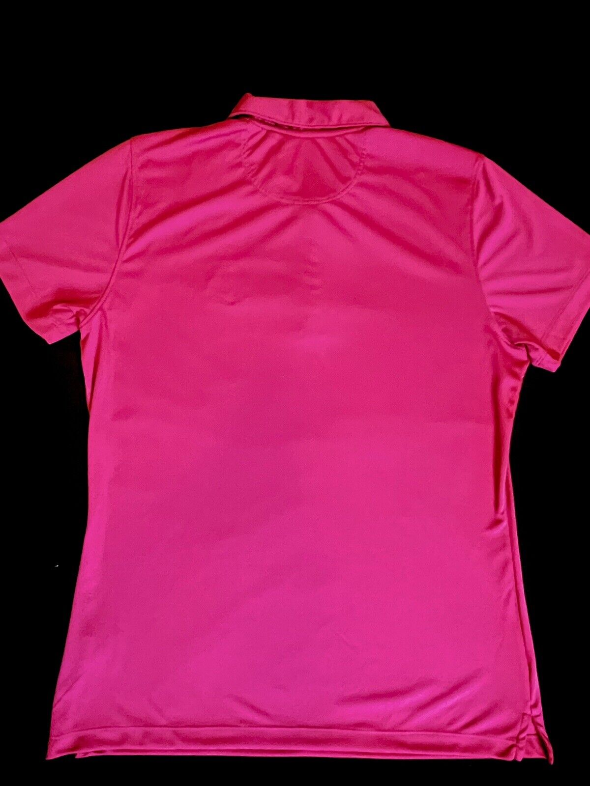 Clique Women’s Golf Polo Shirt Pink Fuchsia Sz L