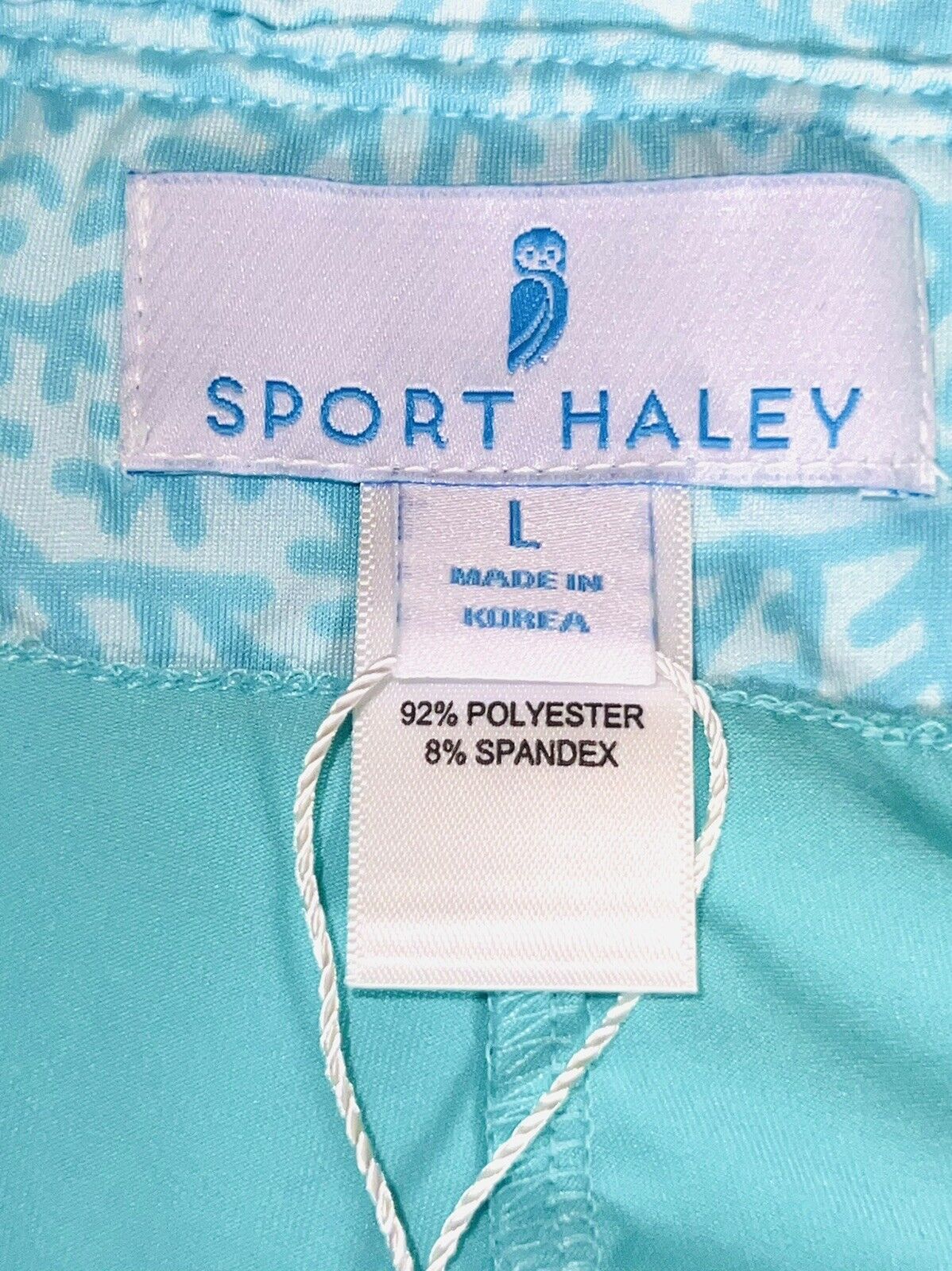 Sport Haley Women’s Golf Skirt White/Blue Patterns Sz L