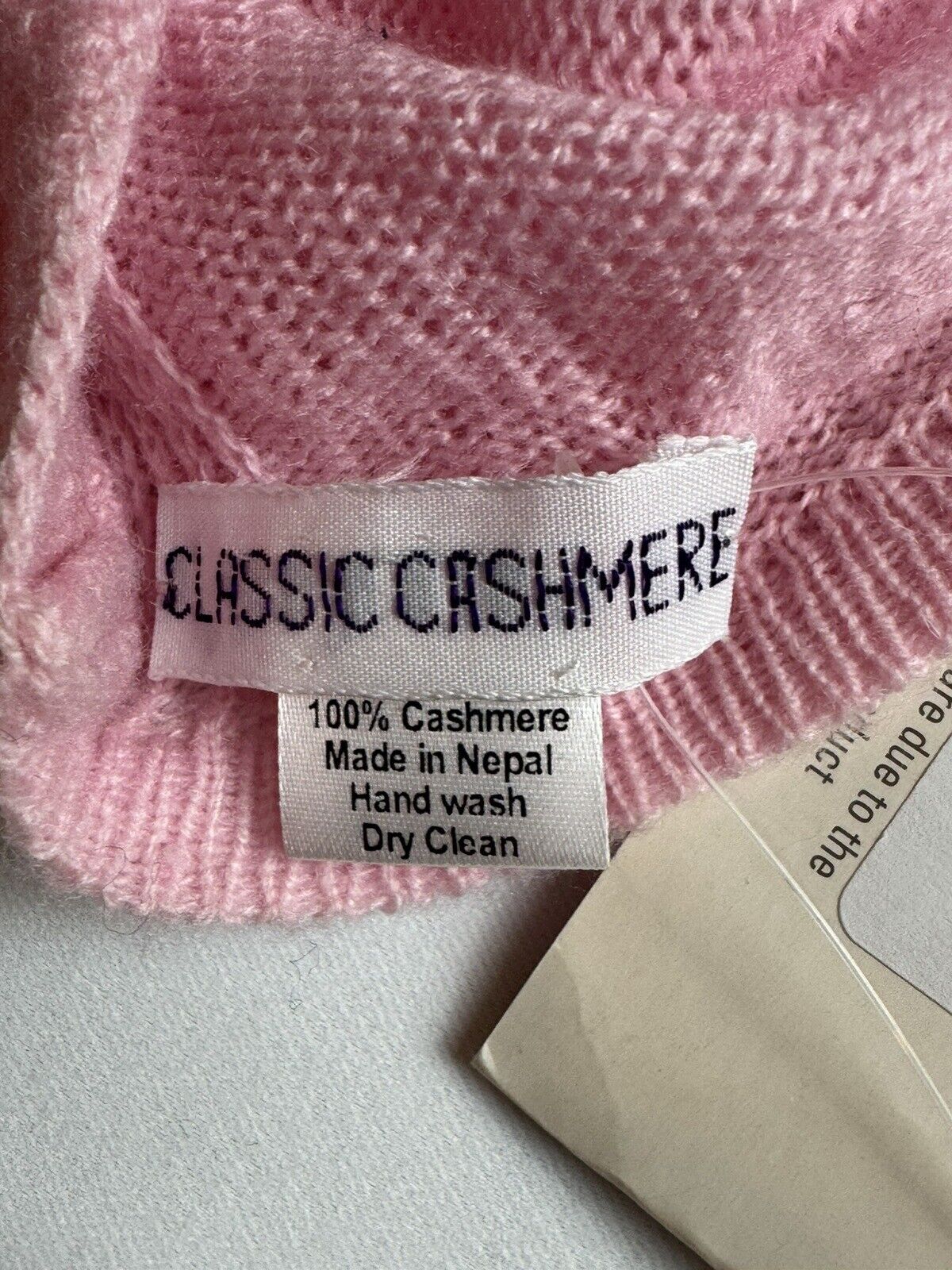 Classic Cashmere 100% Cashmere Shawl Poncho Sweater Topper O/S       (58)