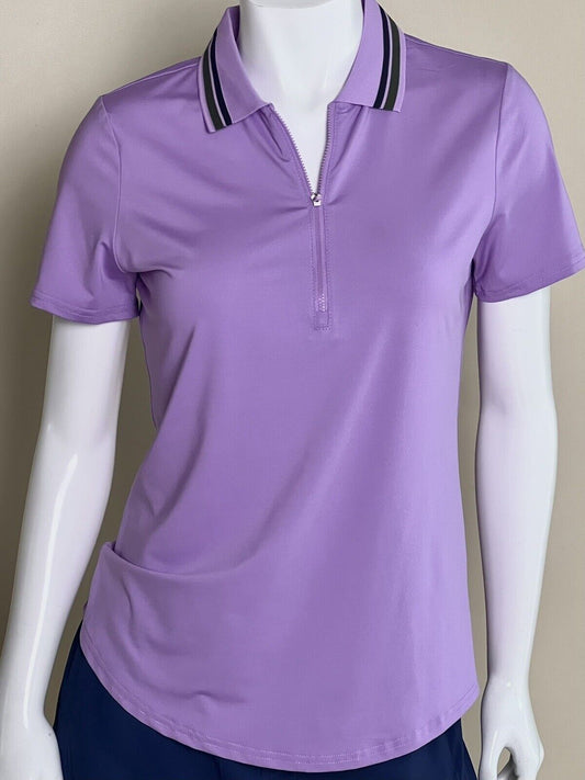 JOFIT Women's Golf Polo Shirt/Top Size M Purple (48)