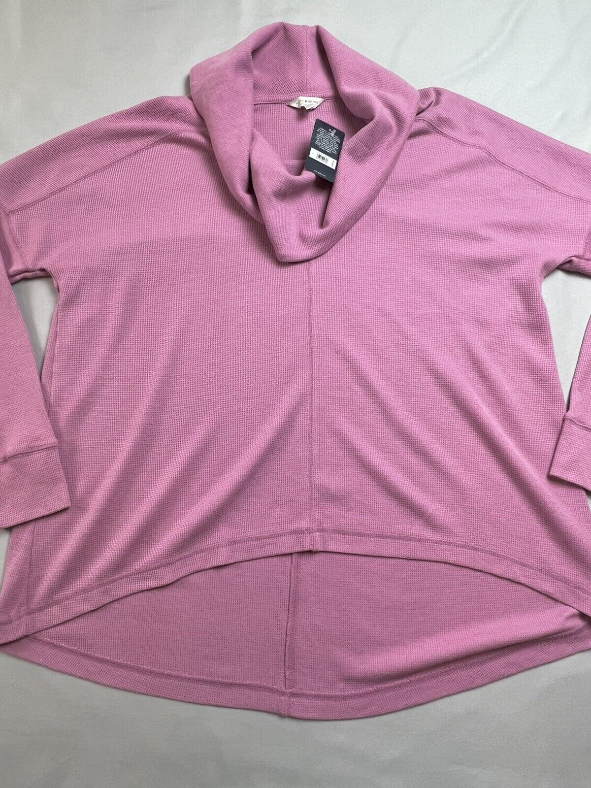 Lucky brand Turtleneck Long Sleeve Sweater Pink Sz L