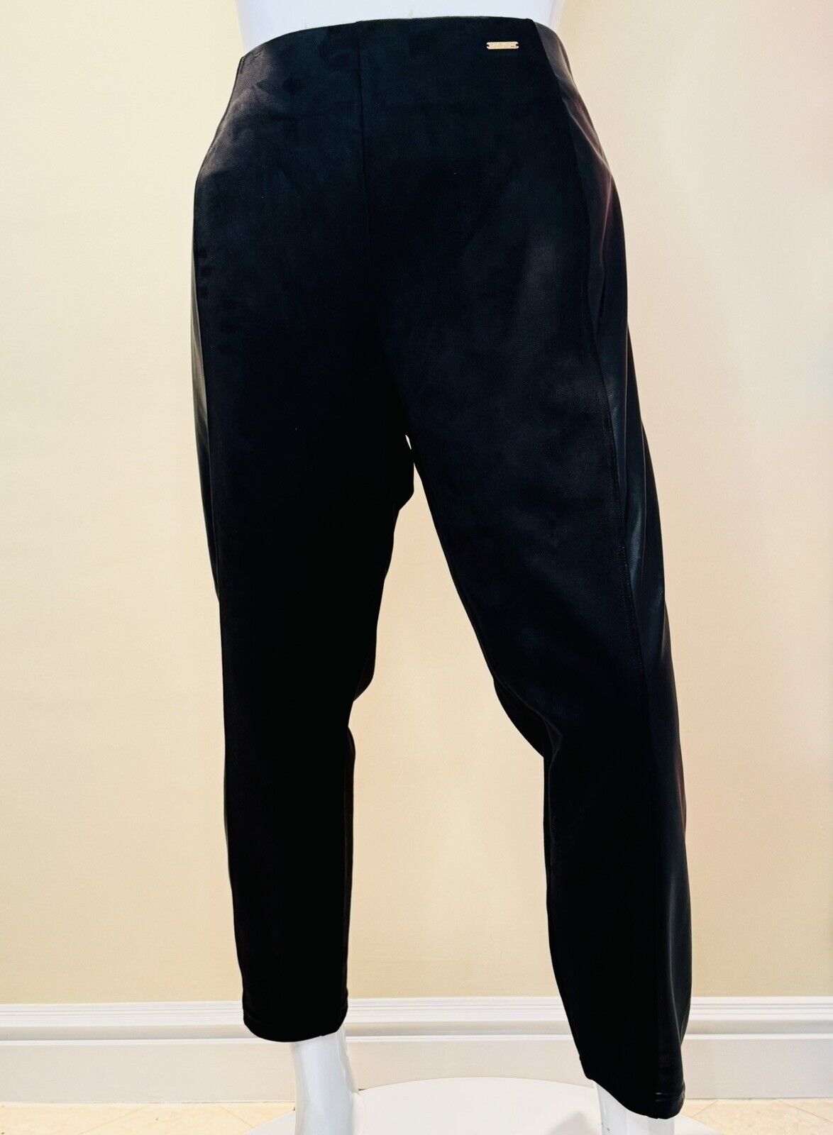 Marc New York Women’s Black Pants Faux Leather Sz 3XL  (72)