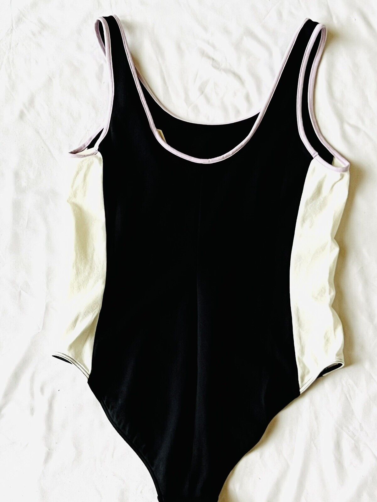 Levis Women’s Tank Top Black Bodysuit Size M