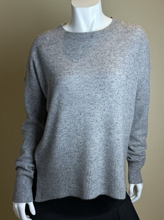 Philosophy 100% Cashmere Sweater Size M Women’s Dot Gray Heather (67)