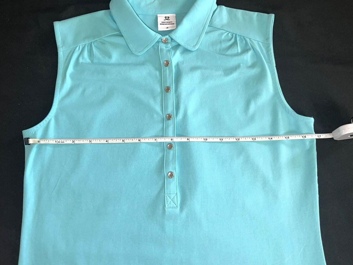 Daily Sports Women’s Golf Shirt Sz M Green