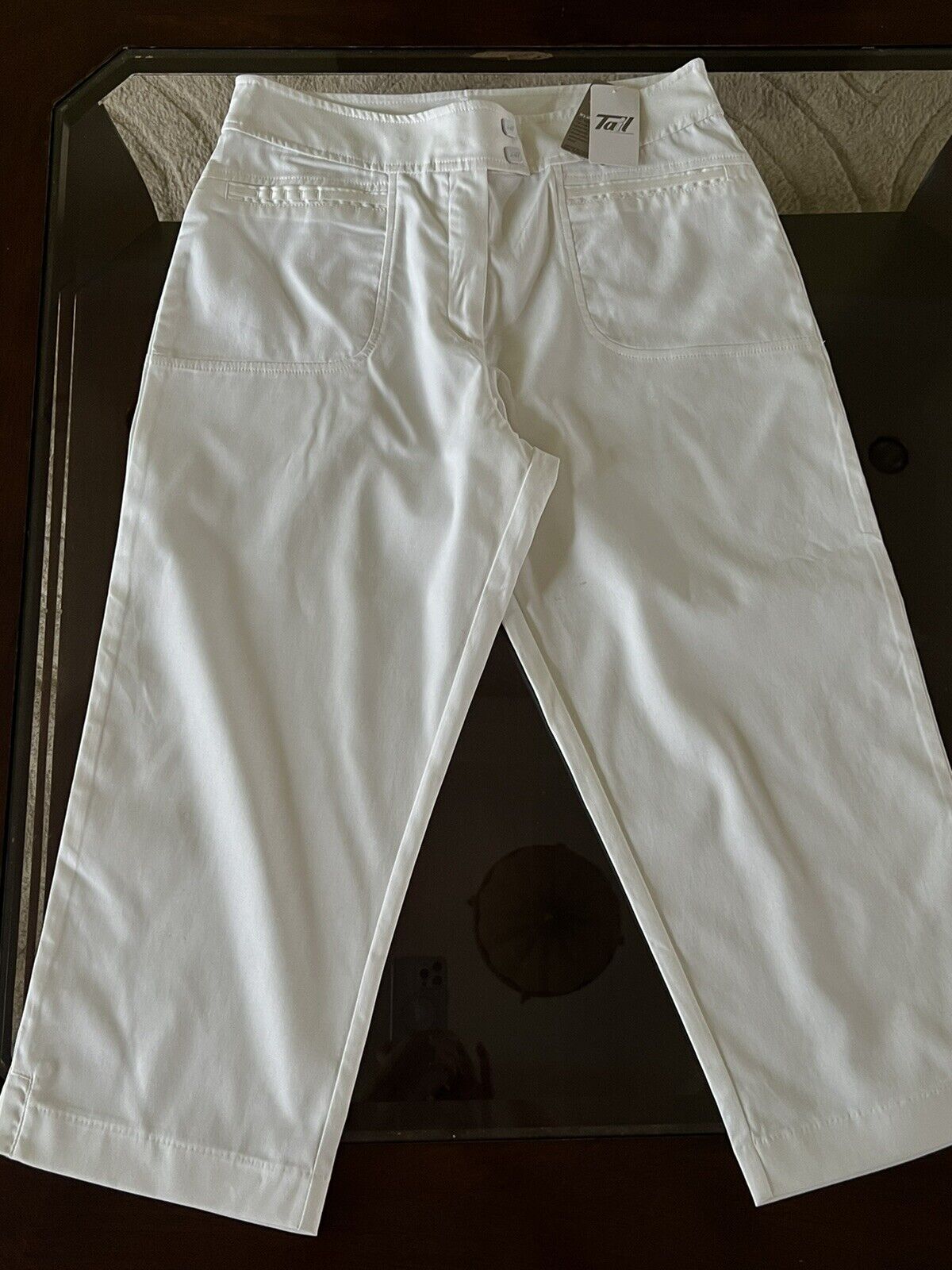 Tail Women’s Golf Capri Pants White Size 4