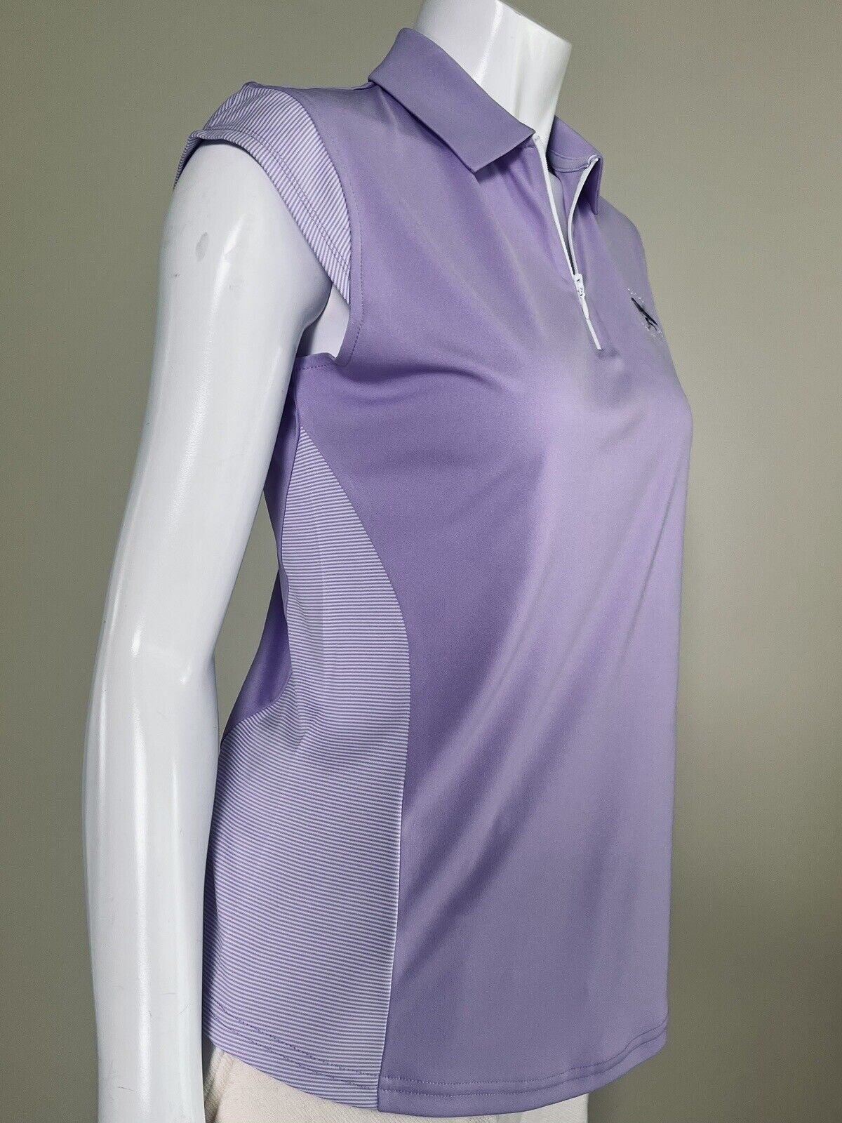 FootJoy Women's ProDry Short Sleeve Golf Polo Shirt Top Purple Sz M