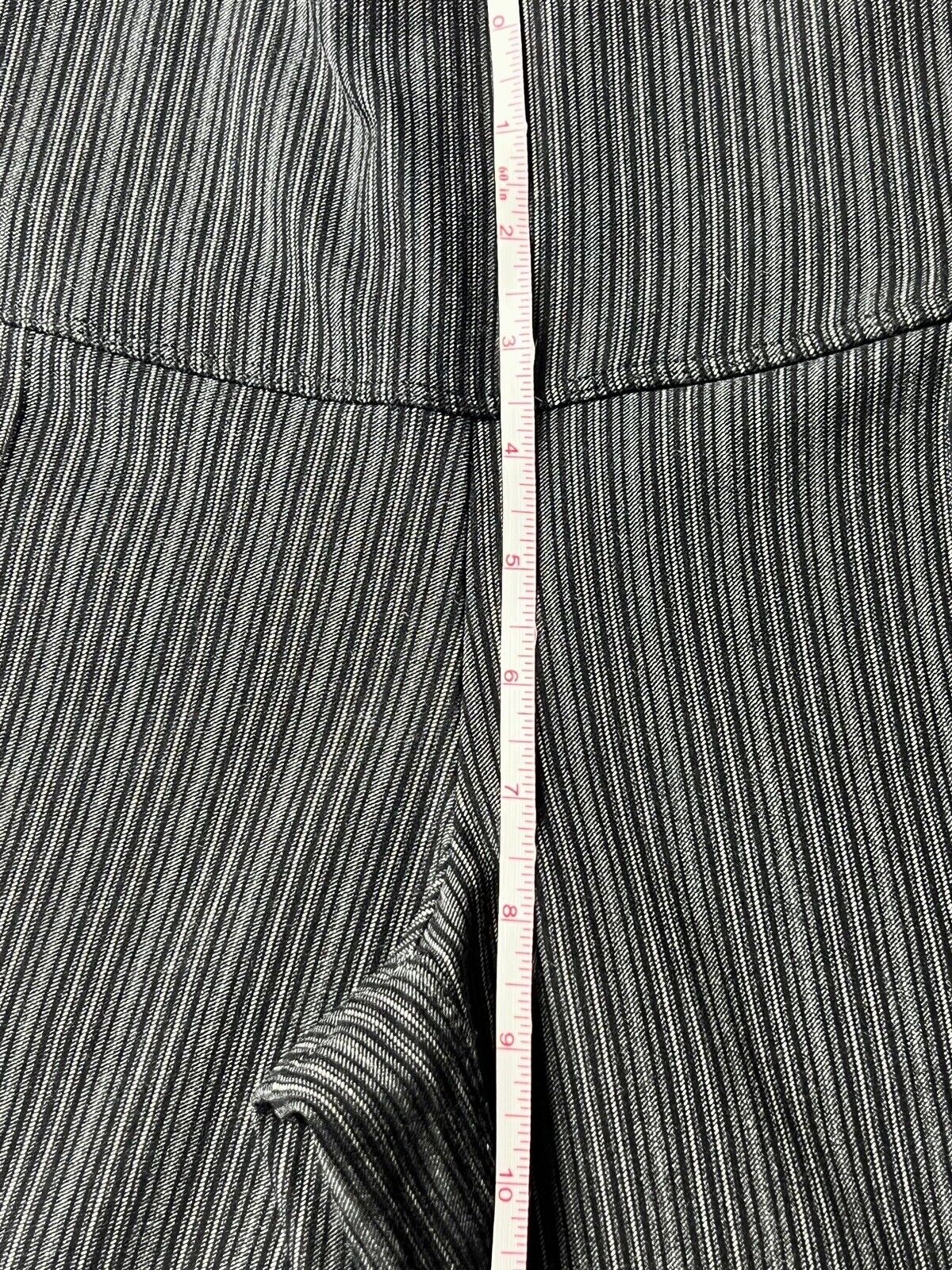 Jofit Women’s Black Gray Stripes Golf Pant Sz S